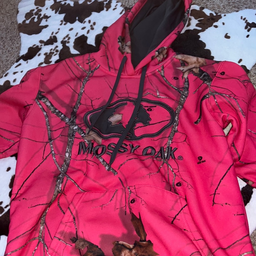 MOSSY OAK pink hoodie